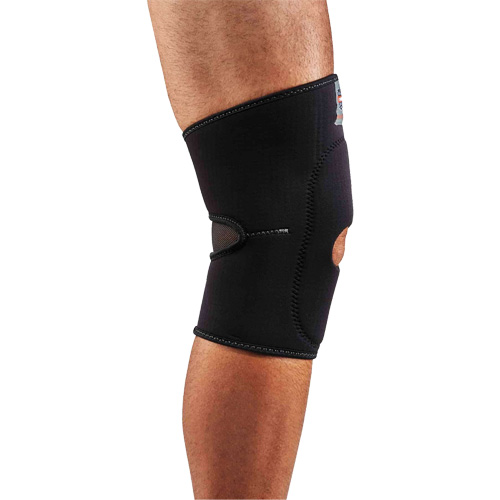 ProFlex&reg; 615 Knee Sleeve with Open Patella & Anterior Pad Maritime Industrial Rubber