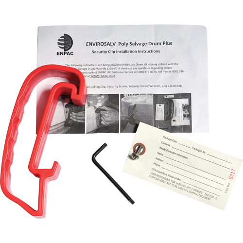 Trousse de verrouillage de sûret&eacute; Envirosalv Maritime Industrial Rubber