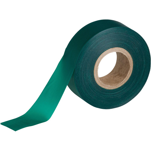 Ruban pour signalisation, 1,188" la x 150' lo, Vert Maritime Industrial Rubber