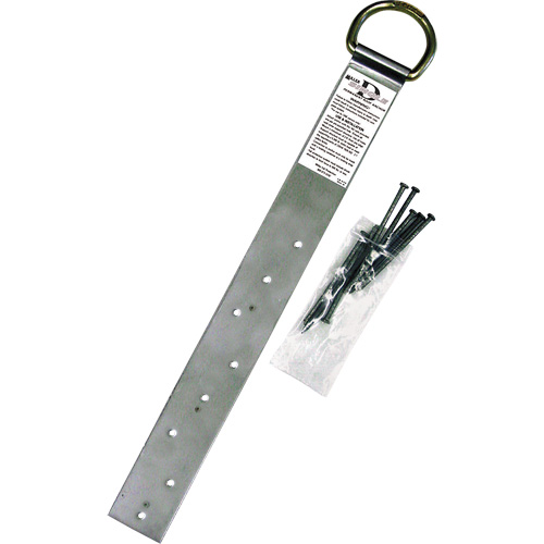 Miller&reg; Single Roof Anchor, D-Ring, Permanent Use Maritime Industrial Rubber