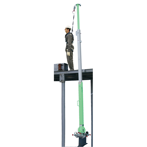 Poteau de protection contre les chutes portatif Advanced Maritime Industrial Rubber