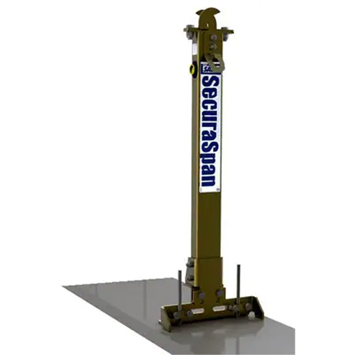 SecuraSpan Rebar/Shear Stud HLL Stanchion with Base Maritime Industrial Rubber
