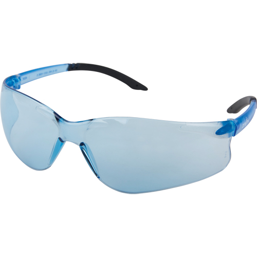 Z2400 Series Safety Glasses, Blue Lens, Anti-Scratch, ANSI Z87+/Meets/Exceeds CSA Z94.3 Maritime Industrial Rubber