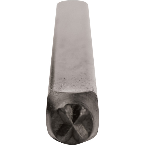 Individual Standard General Purpose Steel Hand Stamp Pieces, X, 3/16" Maritime Industrial Rubber