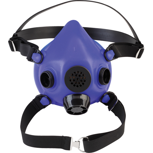 North&reg; RU8500 Series Half-Mask Respirator, Silicone, Small Maritime Industrial Rubber