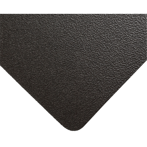 Tapis Kleen-Rite no 383, Couloir, 3' x 150' x 3/32", Noir Maritime Industrial Rubber