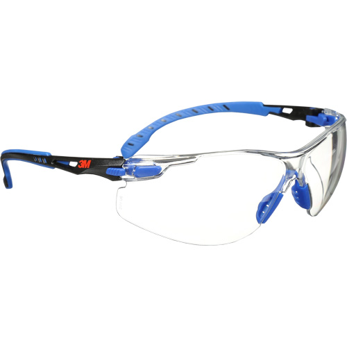 Lunettes de s&eacute;curit&eacute; Solus avec lentilles Scotchgard, Lentille Transparent, Antibu&eacute;e, R&eacute;pond ou surpasse la norme CSA Z94.3 Maritime Industrial Rubber