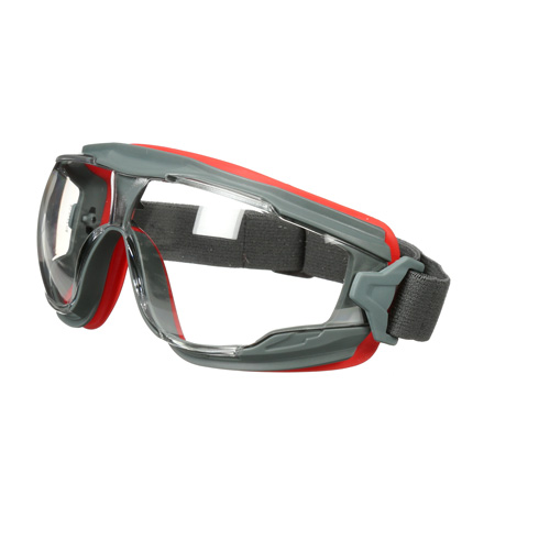 Lunettes &agrave; coques de s&eacute;curit&eacute; contre les &eacute;claboussures GoggleGear  s&eacute;rie 500, Lentille Transparent, Antibu&eacute;e, Ventilation Indirecte Maritime Industrial Rubber