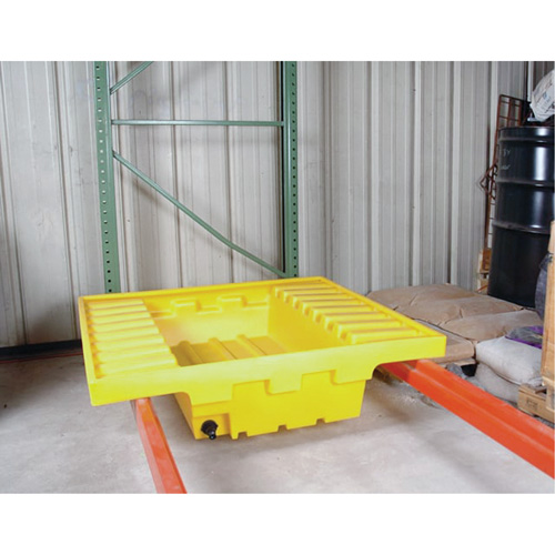 Contenant de confinement Ultra-Rack Sump, 51,5'' lo x 51,5'' la x 12" ha, 66 gal. US Capacit&eacute; Maritime Industrial Rubber