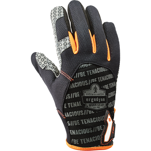 ProFlex&reg; 821 Smooth Surface Handling Gloves, Small, Synthetic Palm, Hook & Loop Cuff Maritime Industrial Rubber