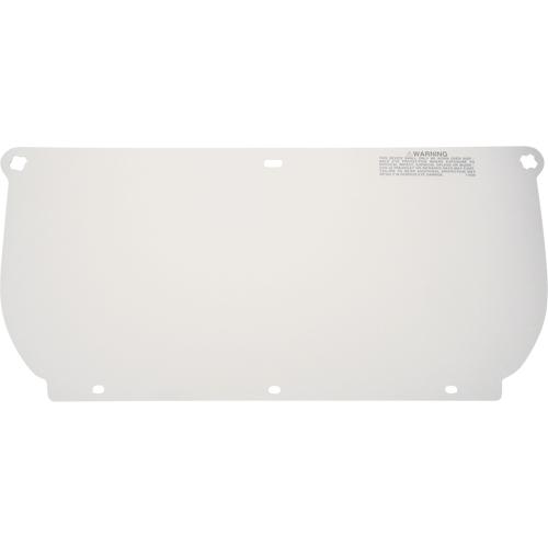 Faceshield, Polycarbonate, Clear Tint Maritime Industrial Rubber