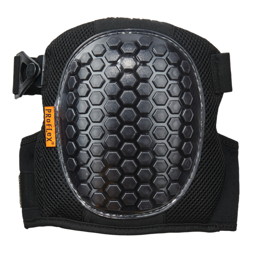ProFlex&reg; 367 Lightweight Knee Pad, Buckle Style, Gel Caps, Foam/Gel Pads Maritime Industrial Rubber