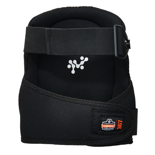 ProFlex&reg; 367 Lightweight Knee Pad, Buckle Style, Gel Caps, Foam/Gel Pads Maritime Industrial Rubber