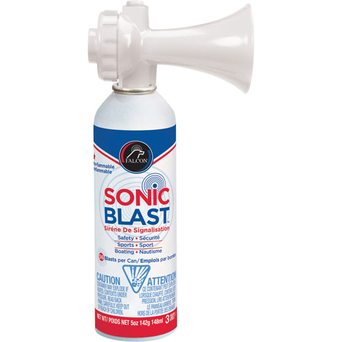 Avertisseur sonore Sonic Blast avec trompette en plastique Maritime Industrial Rubber