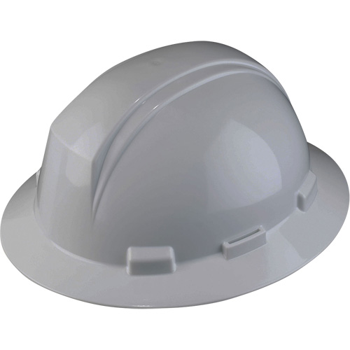 North&reg; Kilimanjaro Full Brim Hardhat, Meets CSA Type 2, Ratchet Suspension, Non-Vented Maritime Industrial Rubber