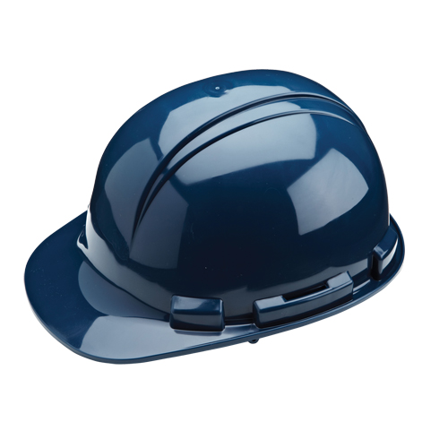 North&reg; Whistler Hardhat, Meets CSA Type 1, Ratchet Suspension, Non-Vented Maritime Industrial Rubber