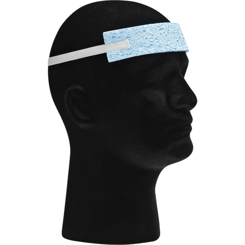 North&reg; Foam Sweat Band with Elastic Head Strap Maritime Industrial Rubber