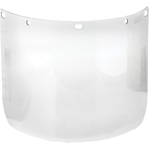 Dynamic Faceshield Visor Window, PETG, Clear Tint Maritime Industrial Rubber