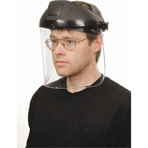 Visi&egrave;res de protection Protecto-Shield Fibre-Metal, Propionate, Teinte Transparent Maritime Industrial Rubber