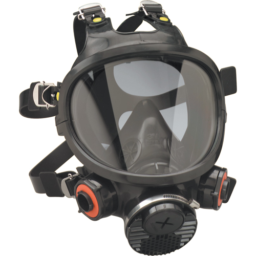7800S Series Full Facepiece Respirator, Silicone, Small Maritime Industrial Rubber
