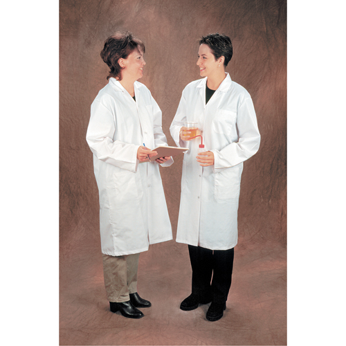 Sarraus de laboratoire, Poly-coton, Petit, Blanc Maritime Industrial Rubber
