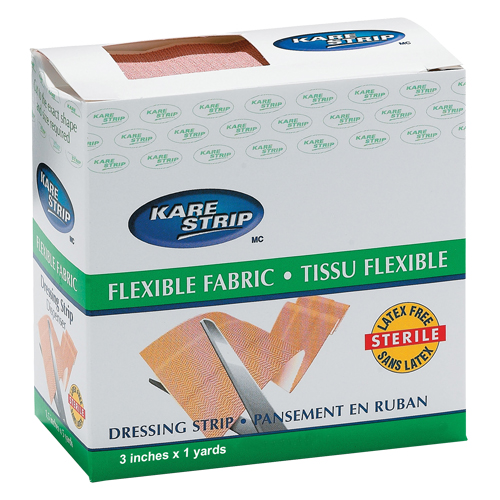 Pansement &eacute;lastique Dynamic, Rectangulaire/carr&eacute;e, 36", &eacute;toffe/Tissu, Non st&eacute;rile Maritime Industrial Rubber