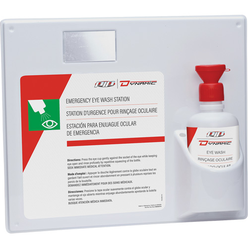 Dynamic Eyewash Station, Single Maritime Industrial Rubber