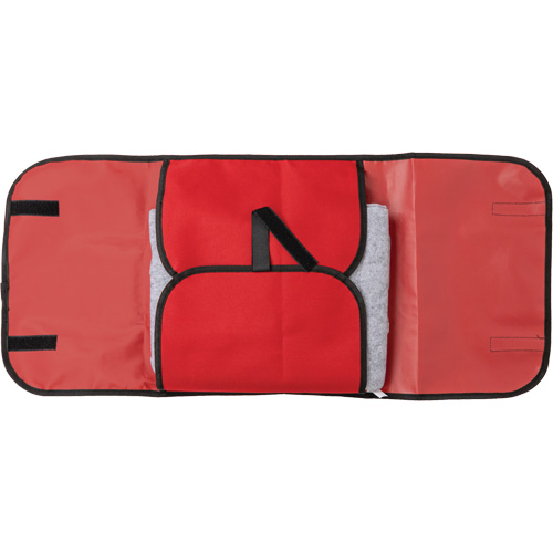 Dynamic Fire Blanket with Nylon Pouch Holder, Wool, 60"L x 71"W Maritime Industrial Rubber