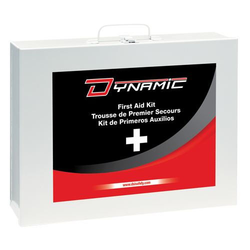 Dynamic General-Purpose Industrial First Aid Kit, Class 1 Medical Device, Metal B Maritime Industrial Rubber