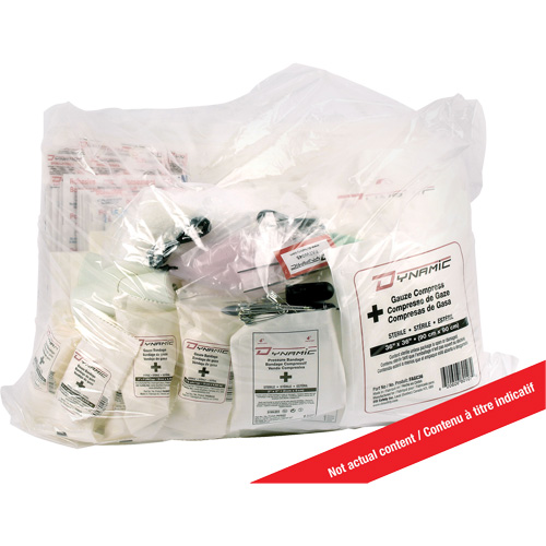 Dynamic General Purpose Industrial First Aid Refill Kit, Class 2 Maritime Industrial Rubber