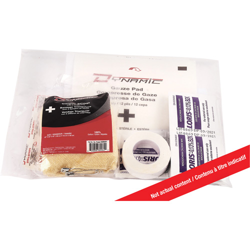 Dynamic First Aid Refill Kit, WSIB Ontario, Class 2 Maritime Industrial Rubber