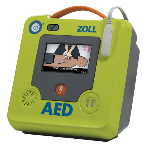 Trousse DEA AED 3, Semi-automatique, Anglais, Classe 4 Maritime Industrial Rubber