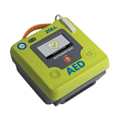 Trousse DEA AED 3, Automatique, Français, Classe 4 Maritime Industrial Rubber