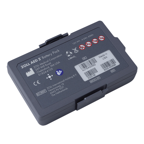 Bloc-pile de rechange pour DEA, Zoll AED 3 Pour, Classe 4 Maritime Industrial Rubber