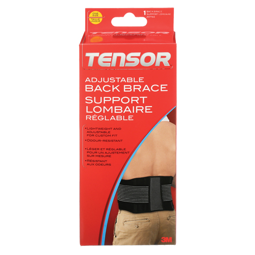 Support lombaire ajustable Tensor, &eacute;lastique, Taille unique Maritime Industrial Rubber