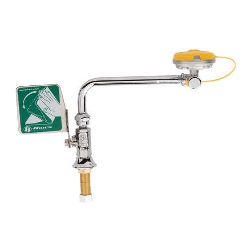 Eye/Face Wash Station, Sink Mount Installation Maritime Industrial Rubber