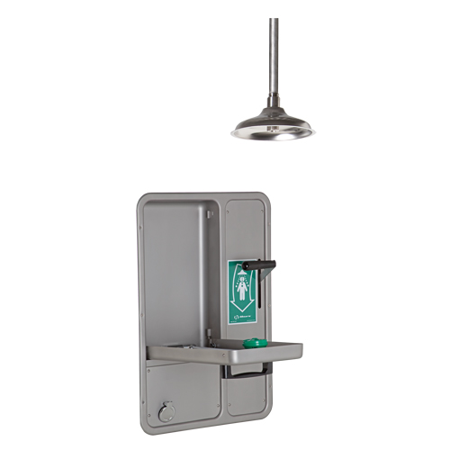 Eye/Face Wash and Shower, Ceiling-Mount Maritime Industrial Rubber