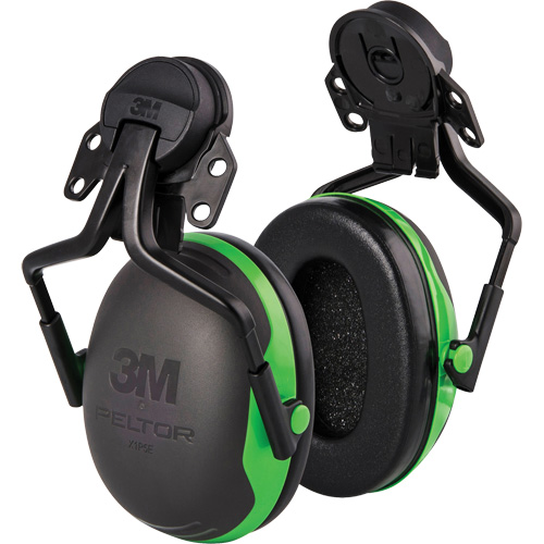 Peltor Electrically Insulated Earmuffs, Cap Mount, 21 NRR dB Maritime Industrial Rubber