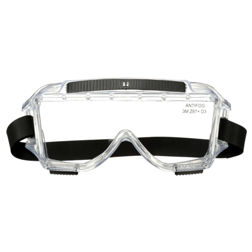 Centurion Safety Splash Goggles, Clear Lens, Anti-Fog, Indirect Vent Maritime Industrial Rubber