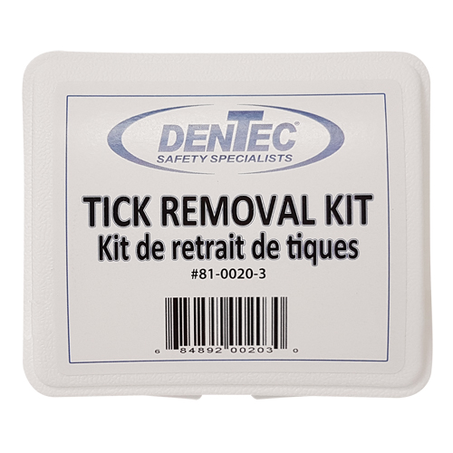 Tick Safety Kit, Class 1 Medical Device, Plastic Box Maritime Industrial Rubber