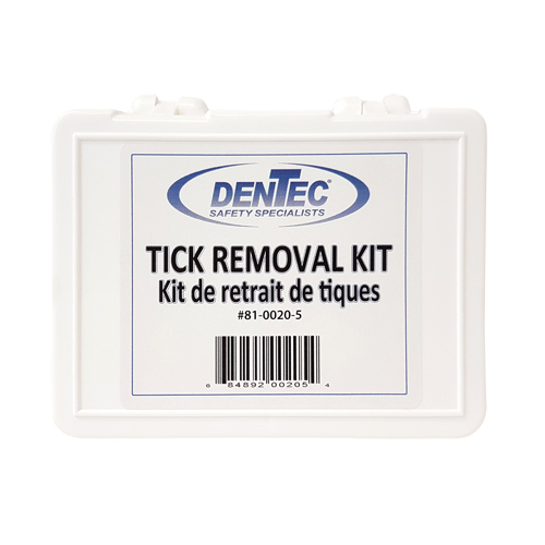 Tick Safety Kit, Class 1 Medical Device, Plastic Box Maritime Industrial Rubber