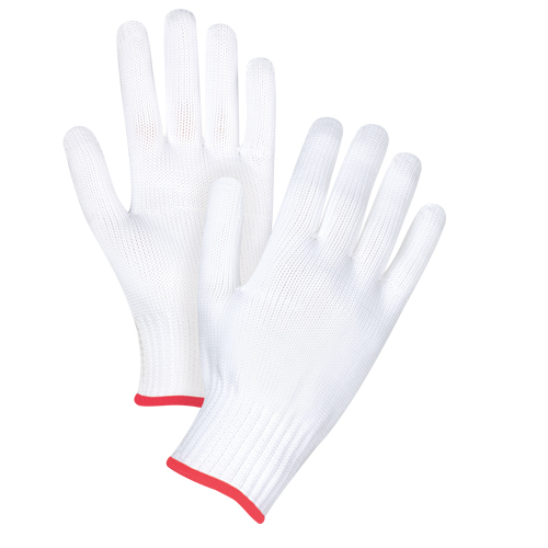 Gants tricot&eacute;s sans couture, Polyester, Calibre 10, Petit Maritime Industrial Rubber