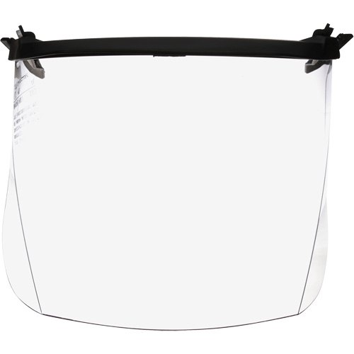 Multi Visor Faceshield, Polycarbonate, Clear Tint Maritime Industrial Rubber
