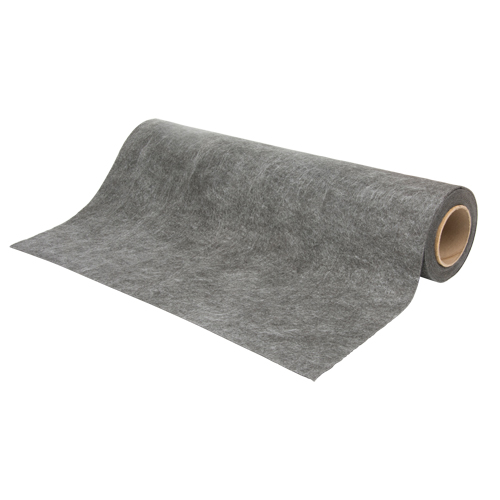 Adhesive Sorbent Mat, 36" W x 50' L, Mediumweight Maritime Industrial Rubber