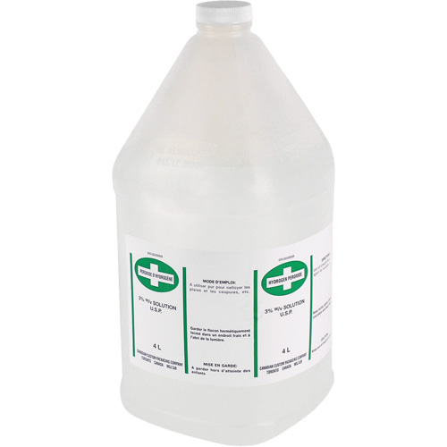 Peroxyde d'hydrog&egrave;ne 4 L Dynamic, Liquide, Antiseptique Maritime Industrial Rubber