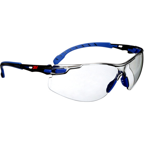 Solus Safety Glasses with Scotchgard Lens, Indoor/Outdoor Lens, Anti-Fog, Meets/Exceeds CSA Z94.3 Maritime Industrial Rubber