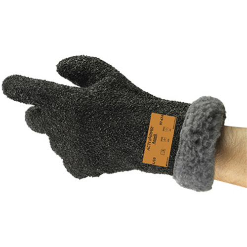 ActivArmr&reg; 97-674 Extreme Cold Gloves, 12/3X-Large, PVC Coating, Cotton Shell Maritime Industrial Rubber