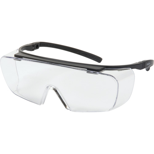 Z2700 OTG Safety Glasses, Clear Lens, Anti-Fog/Anti-Scratch, ANSI Z87+/Meets/Exceeds CSA Z94.3 Maritime Industrial Rubber