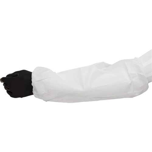 Sleeves, 18" long, Microporous, White Maritime Industrial Rubber