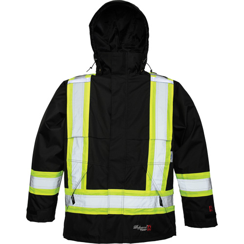 Manteau Journeyman, Polyester/Polyur&eacute;thane, Noir, Petit Maritime Industrial Rubber